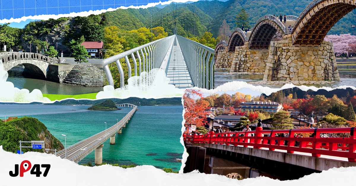 Vòng quanh Nhật Bản qua 47 cây cầu biểu tượng
