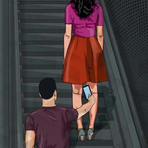 Osaka dùng gương để ngăn chặn hành vi quay lén trên thang cuốn