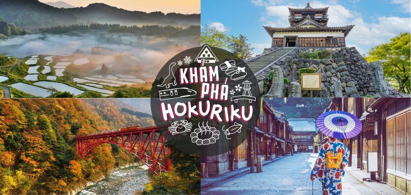 Khám phá vùng Hokuriku với chương trình trợ giá du lịch lên đến 50%