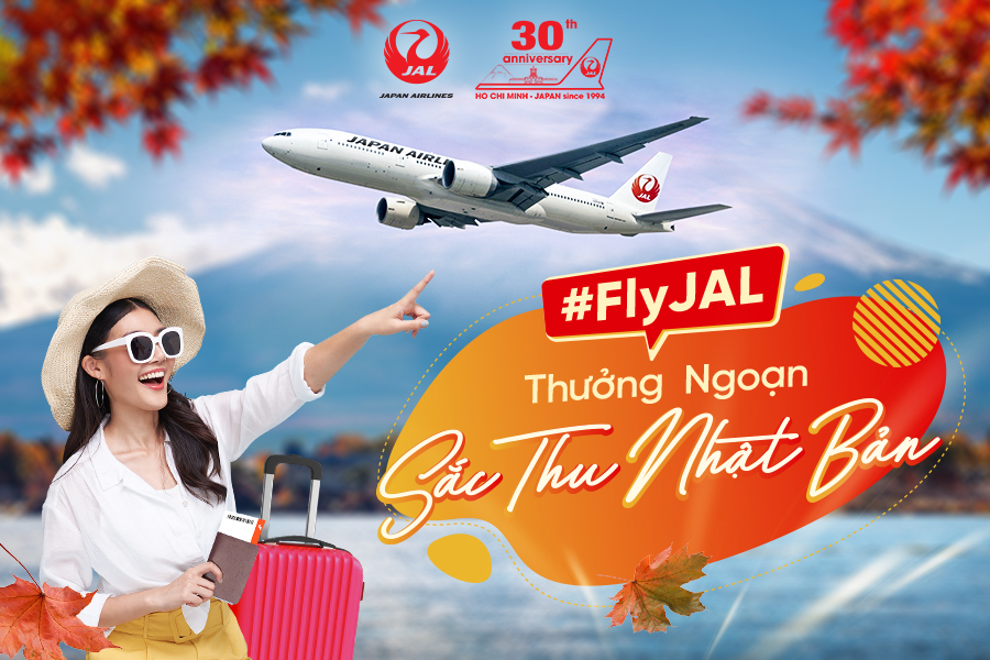 JAL khuyến mãi bay quốc tế kèm miễn phí bay nội địa JAL-khuyen-mai