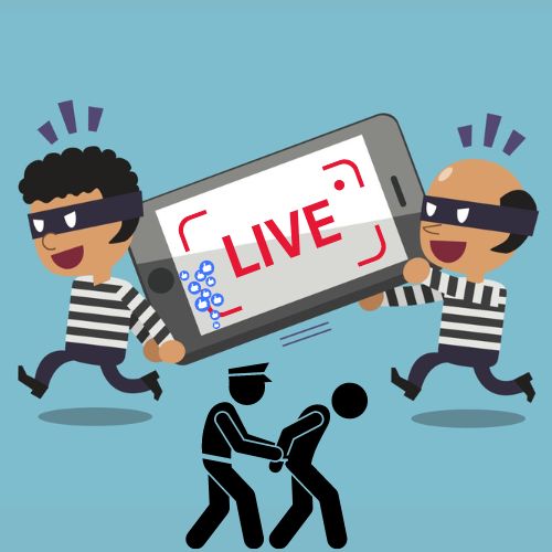 “Trôn Nhật Bản”: Trộm điện thoại đang phát trực tiếp, ba người đàn ông bị tóm gọn