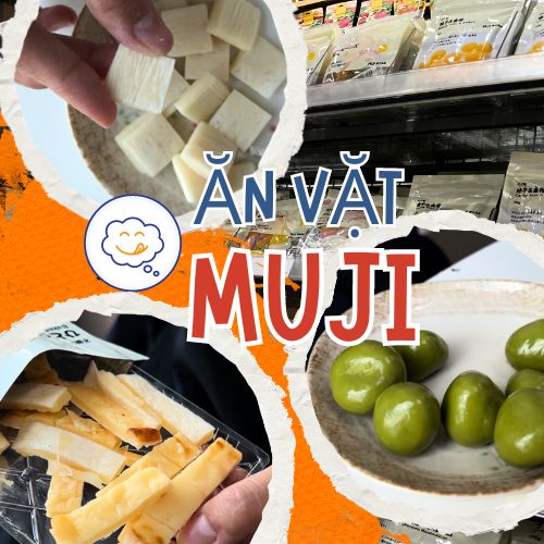 Những gợi ý dành cho hội ăn vặt tại MUJI