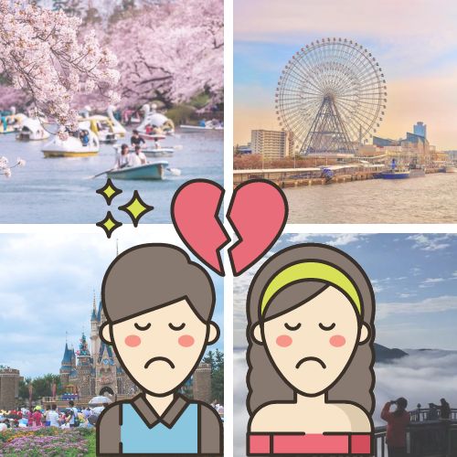 Những địa điểm ở Nhật “chống chỉ định” cho các cặp tình nhân