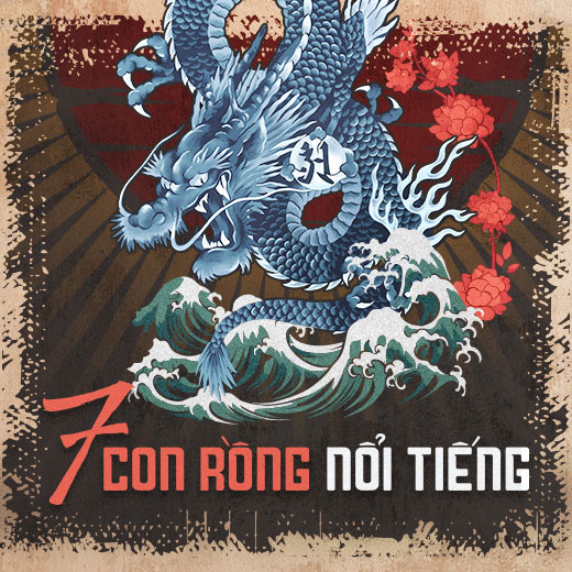 7 con rồng nổi tiếng trong truyền thuyết Nhật Bản