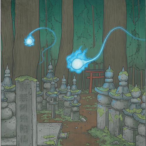 Hitodama: Ngọn lửa ma trơi trong văn hóa Nhật