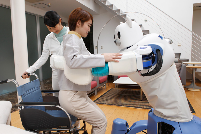 Robot Riba hỗ trợ bệnh nhân di chuyển robot-ho-tro-di-chuyen