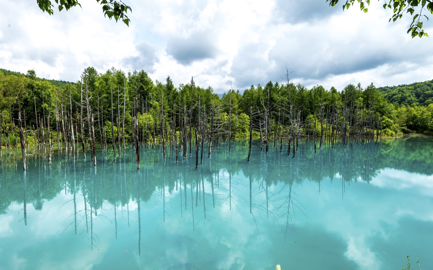 Hồ Biei Biei-Blue-Lake