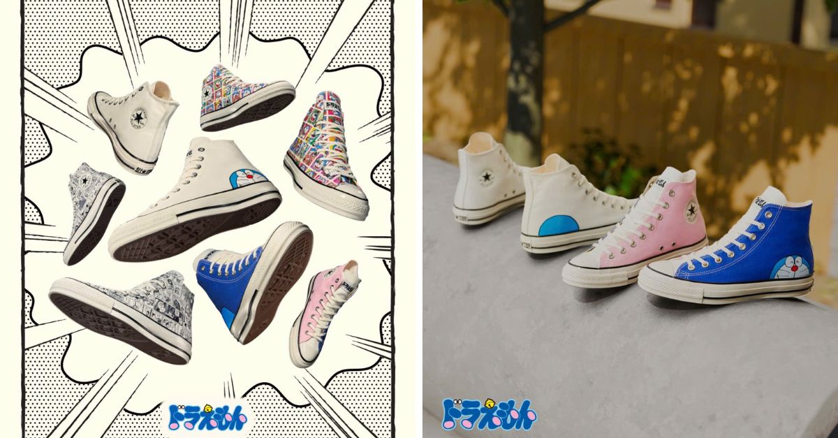 Converse Japan kỷ niệm 55 năm Doraemon
