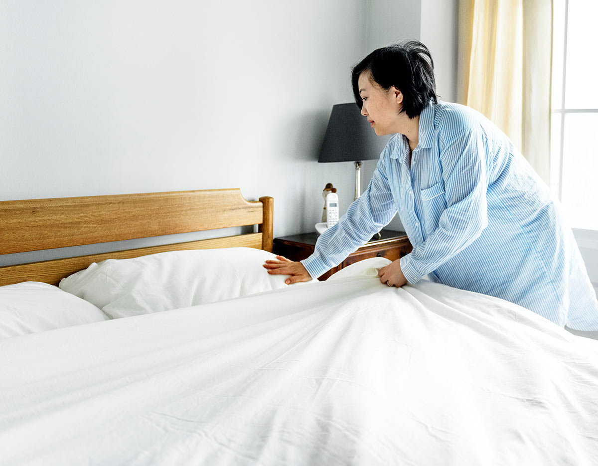cleaning-bed cleaning-bed