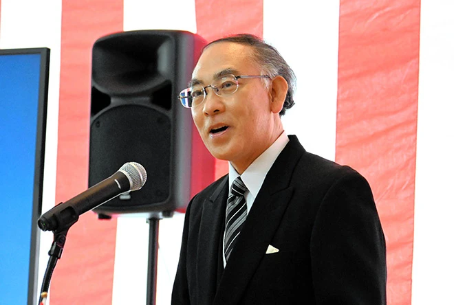 Toshimitsu Suzuki - Hiệu trưởng Trường Nhật ngữ Osaki Hieu-truong