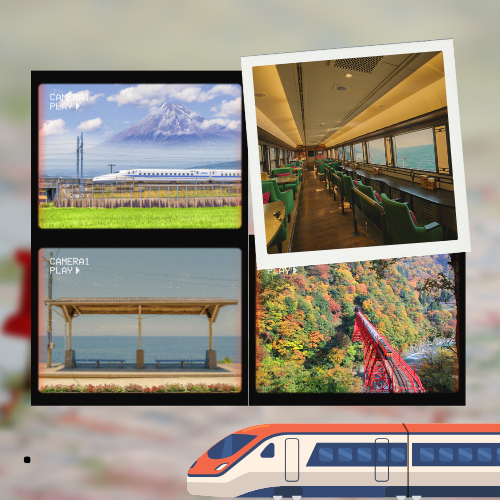 Sức hút của du lịch đường sắt tại Nhật