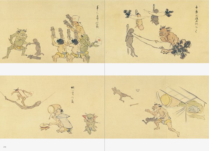 Hell-and-Pure-Land-Painting-by-Nichosai Hell-and-Pure-Land-Painting-by-Nichosai