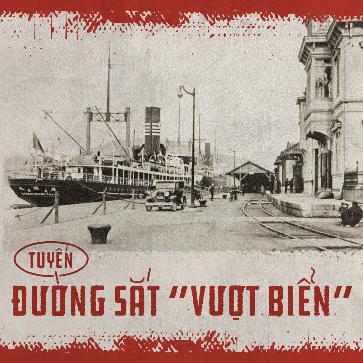 Tuyến đường sắt “vượt biển” kết nối Nhật Bản với thế giới hơn 100 năm trước