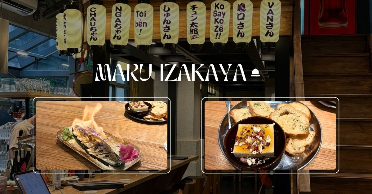 Đến Izakaya có món “cá bốc cháy” ngay tại bàn