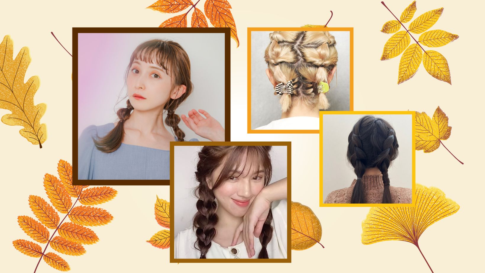 Hóa thành “nàng thơ mùa thu” cùng 11 kiểu tóc tết của các cô gái Nhật Bản