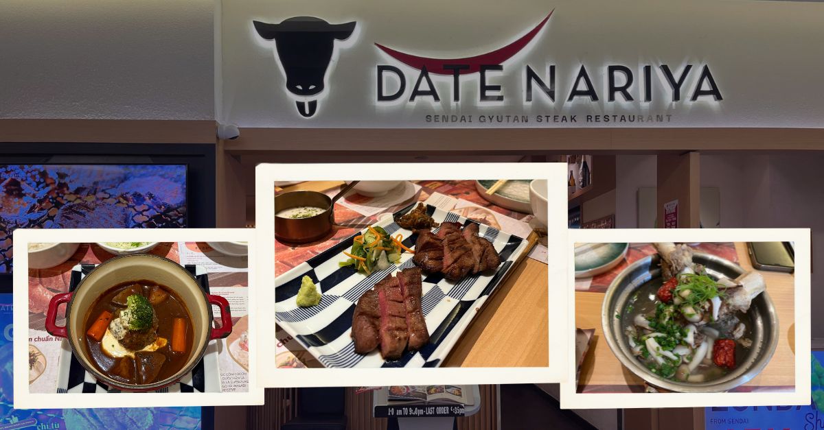 Đến DATE Nariya, thưởng thức đặc sản Gyutan trứ danh của Sendai