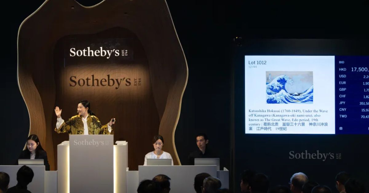 Tranh của Utamaro và Hokusai lập kỷ lục tại phiên đấu giá của Sotheby's Hong Kong