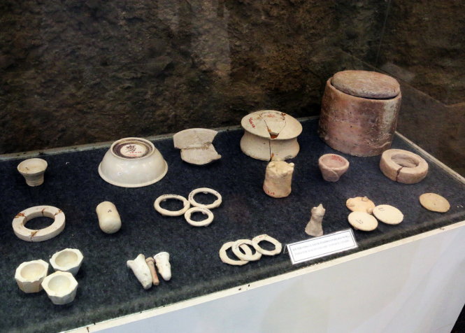 các-hiện-vật-làng-gốm-xưa-được-khai-quật-tại-thôn-chu-đậu