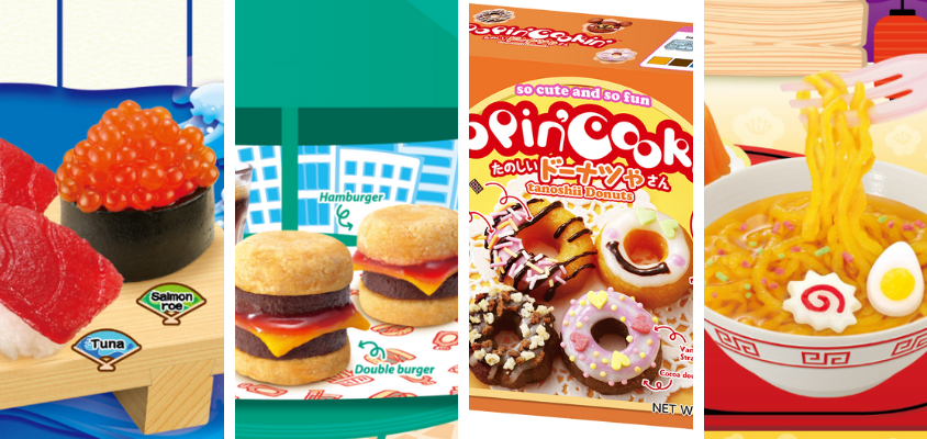 Trẻ tập nấu ăn cùng bộ đồ chơi Popin cookin của Nhật Bản