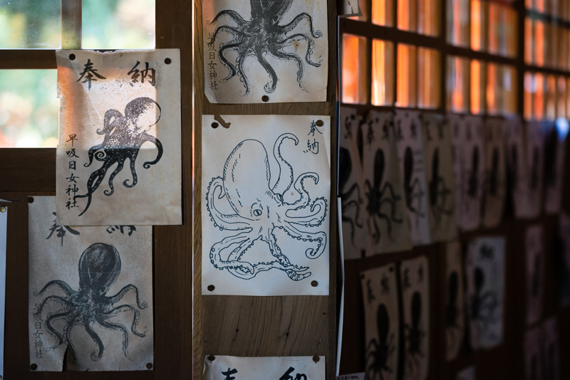 tranh-bạch-tuộc-trong-đền