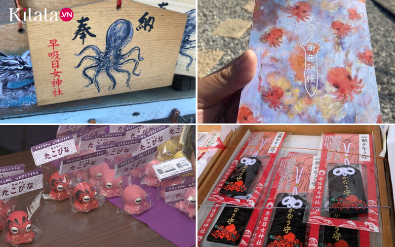 quà lưu niệm hình bạch tuộc