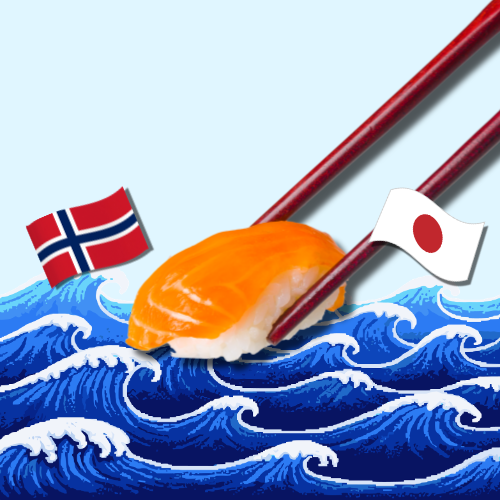 Sushi cá hồi - món Nhật "chính hiệu" có nguồn gốc từ Na Uy