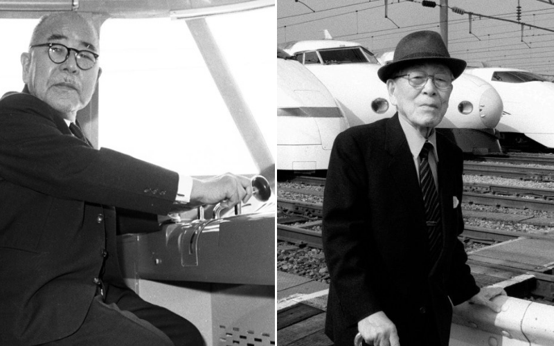 cha đẻ của shinkansen