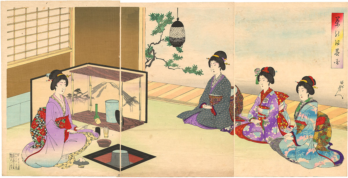 Yōshū_Chikanobu_Cha_no_yu