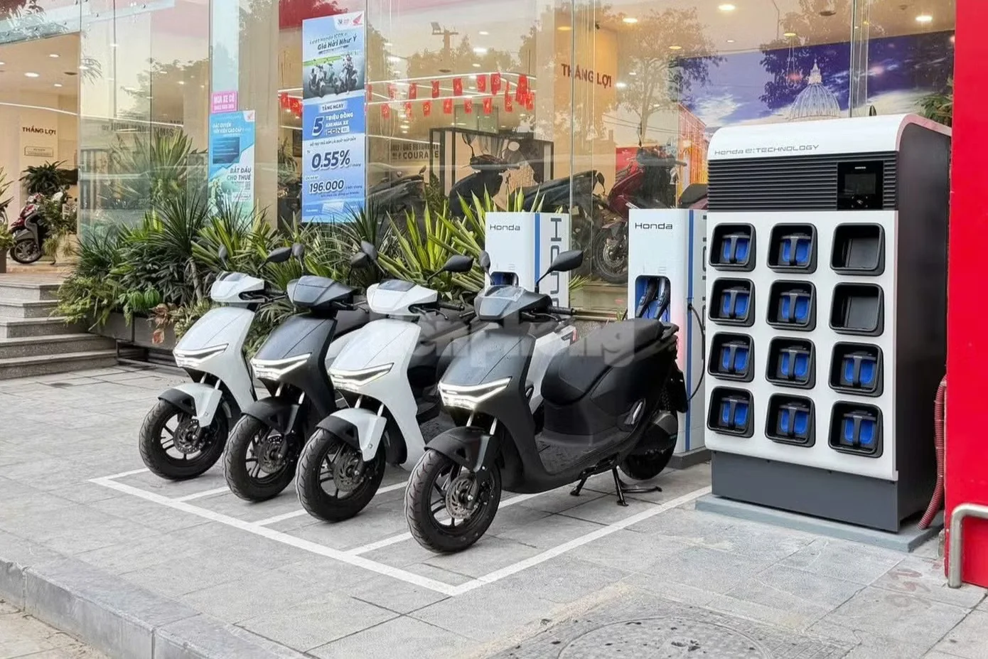 trạm-sạc-và-đổi-pin-của-honda-ở-hà-nội