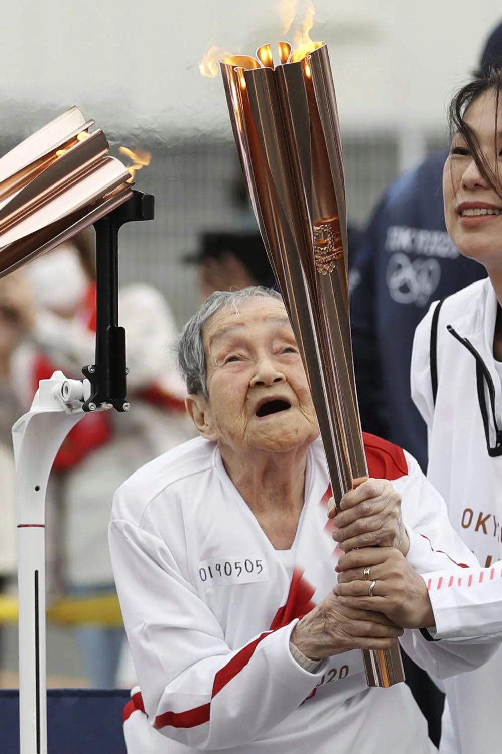 cụ-bà-kagawa-shigeo-tại-olympic-2020