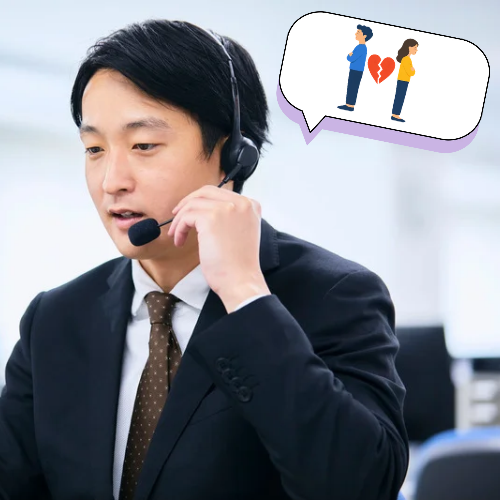 Dịch vụ chia tay hộ giúp khách hàng đỡ cảm thấy tội lỗi