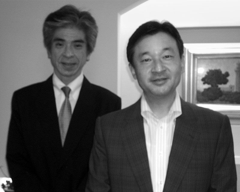 ohba ryuichi và thiên hoàng naruhito