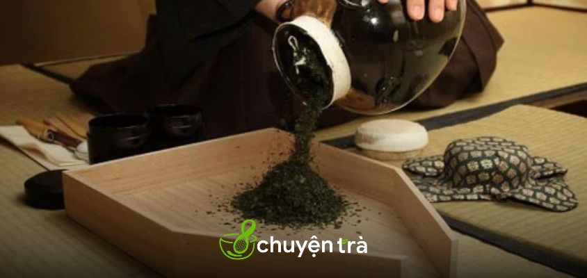 Nghệ thuật ủ trà của người Nhật