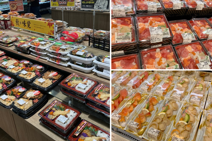 20 - sushi và cơm hộp