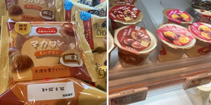 17 - bánh ngọt và pudding hạt dẻ, khoai lang