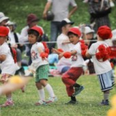 Hội thao ở trường mẫu giáo Nhật