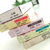 Bí mật của những con số trên hộp kính áp tròng