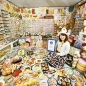 Cô gái sở hữu bộ sưu tập Shokuhin Sampuru nhiều nhất thế giới