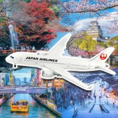 Bay nội địa Nhật dễ dàng cùng Japan Airlines