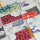 Khẩu trang làm từ vải Kimono và Yukata