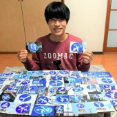 Chàng trai Nhật có niềm đam mê với các biển báo ngã rẽ