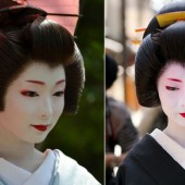 Lí do đằng sau lớp trang điểm trắng như sứ của Geisha