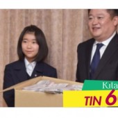 Một học sinh Nhật quyên góp 612 khẩu trang handmade