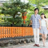 Kyoto thành phố cho người đi bộ