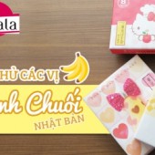 Ăn thử các vị bánh chuối Nhật Bản
