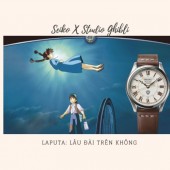 Phiên bản đồng hồ kỷ niệm 35 năm "Laputa: Castle in the Sky"