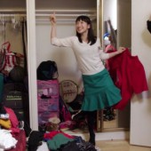 Dọn nhà đón Tết với phương pháp gấp quần áo KonMari