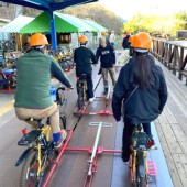 Trải nghiệm đạp xe trên tuyến đường sắt bỏ hoang ở Gifu