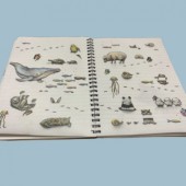 Lỡ hứa hẹn trên Twitter, họa sĩ Nhật phải vẽ 22.000 hình động vật