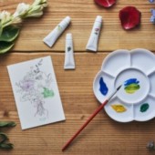 Những bức tranh tỏa hương thơm với màu vẽ Kanogu